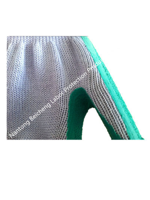Abrasion Resistance Wrinkle Finished Latex Coated Gloves For Refuse Collection
