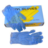 gants jetables de travail de vinyle libre de poudre de 12 pouces pour les premiers soins, les soins de santé et dentaire