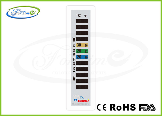 Liquide en plastique Crystal Thermometer de ménage durable pour les vêtements/manteaux 16 | ℃ 38