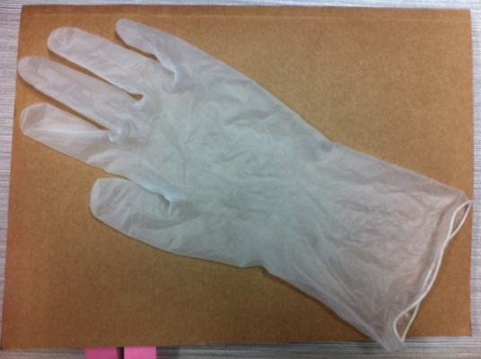 S étirable, M, L, XL gants de vinyle de 12 pouces 100% non stériles libres de latex