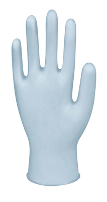 Le latex en caoutchouc de gants d'extra large industriel a saupoudré ambidextre