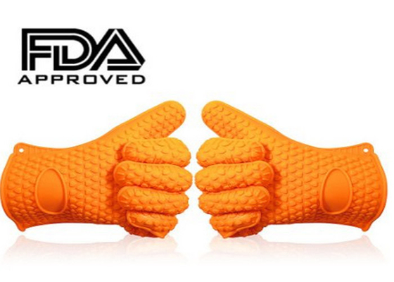 Gants imperméables de silicone de ménage
